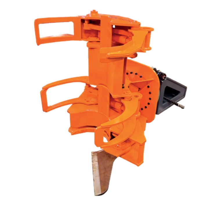 Energieholzgreifer Biojack 450 BA90 für Baggeranbau