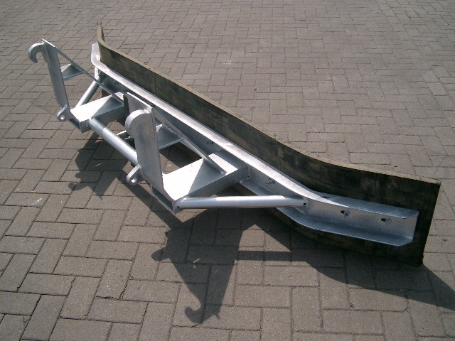 Gummischieber "schwer" für EURO Frontlader und Stapler BMB