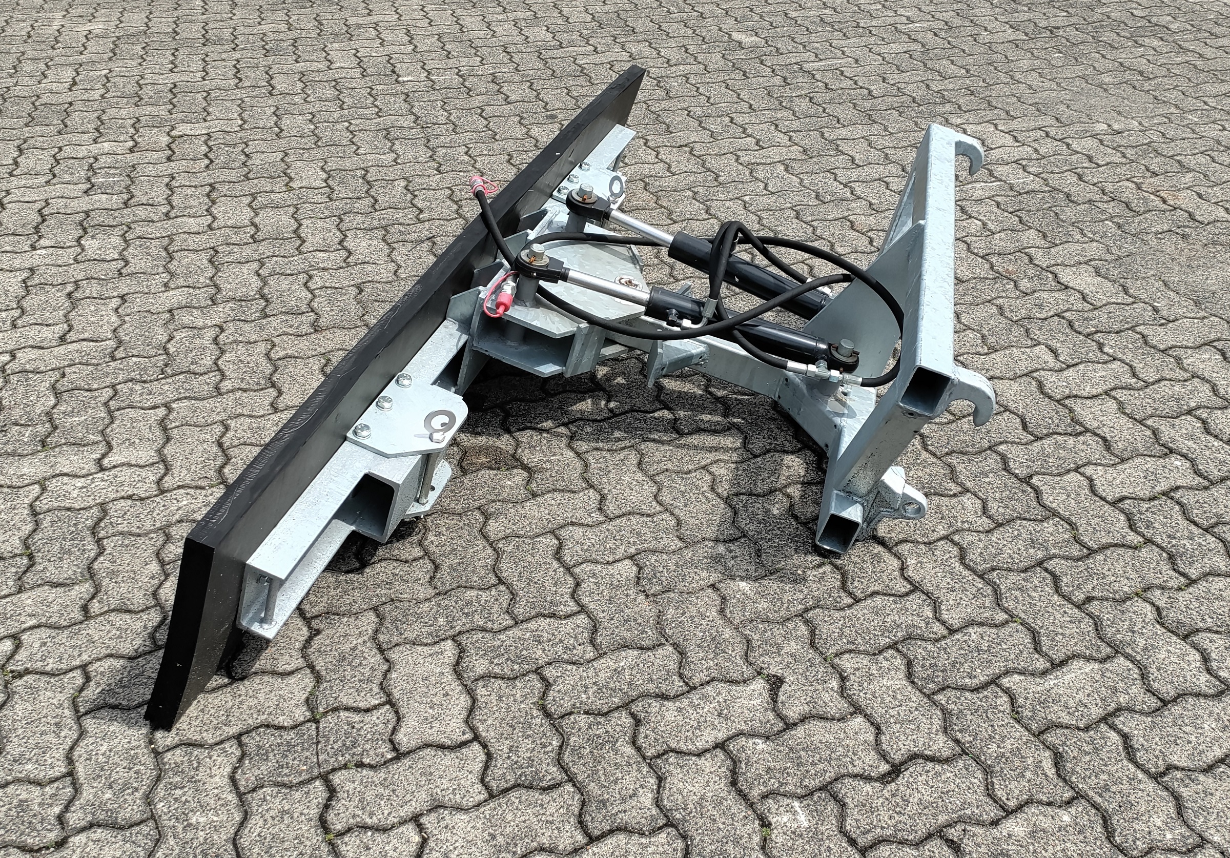 Gummischieber hydraulisch verstellbar Anbau EURO 2,00 m BMB