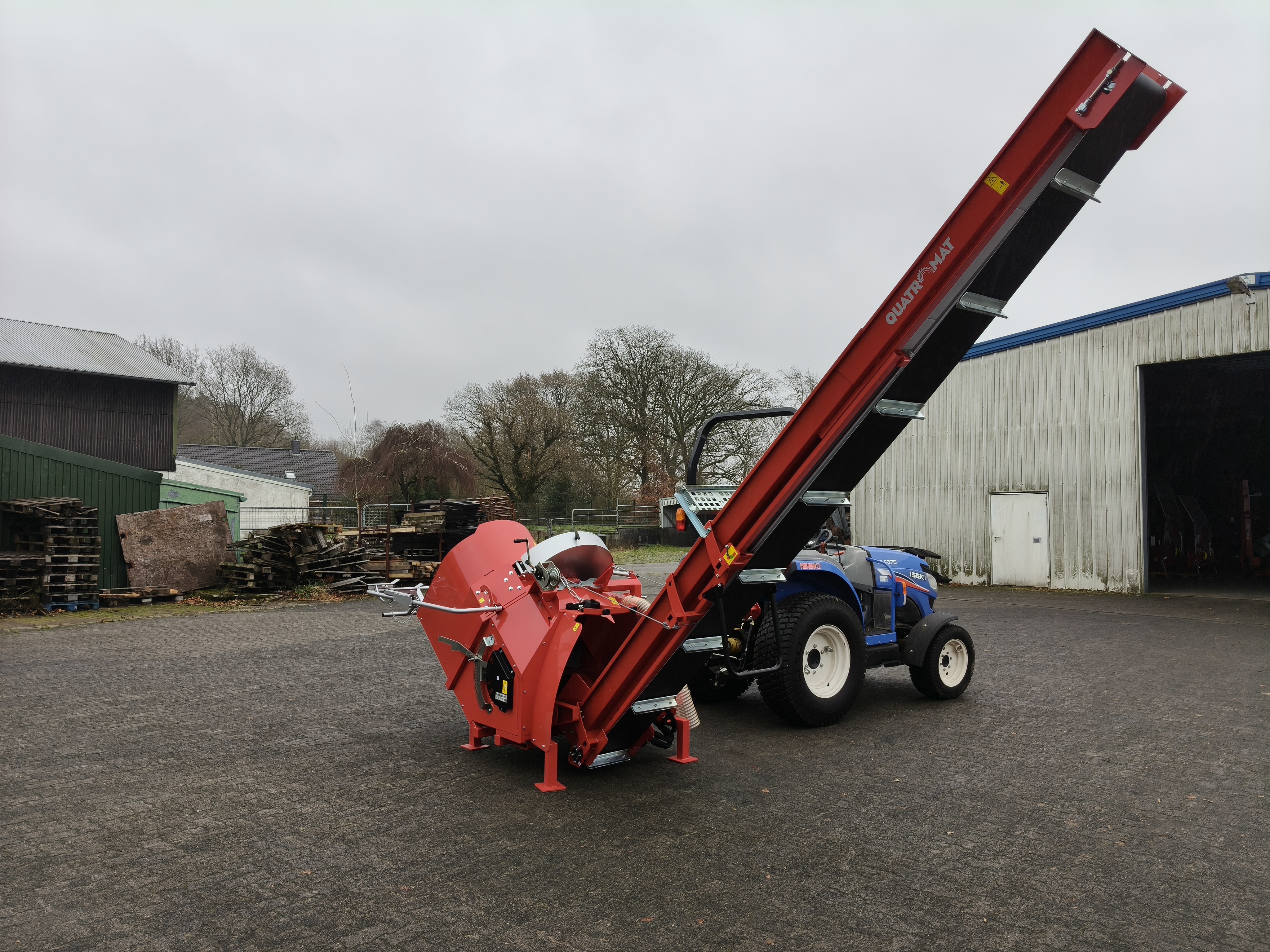 Trommelsäge Quatromat SAT 4-700/52 P-TH für Zapfwellenantrieb