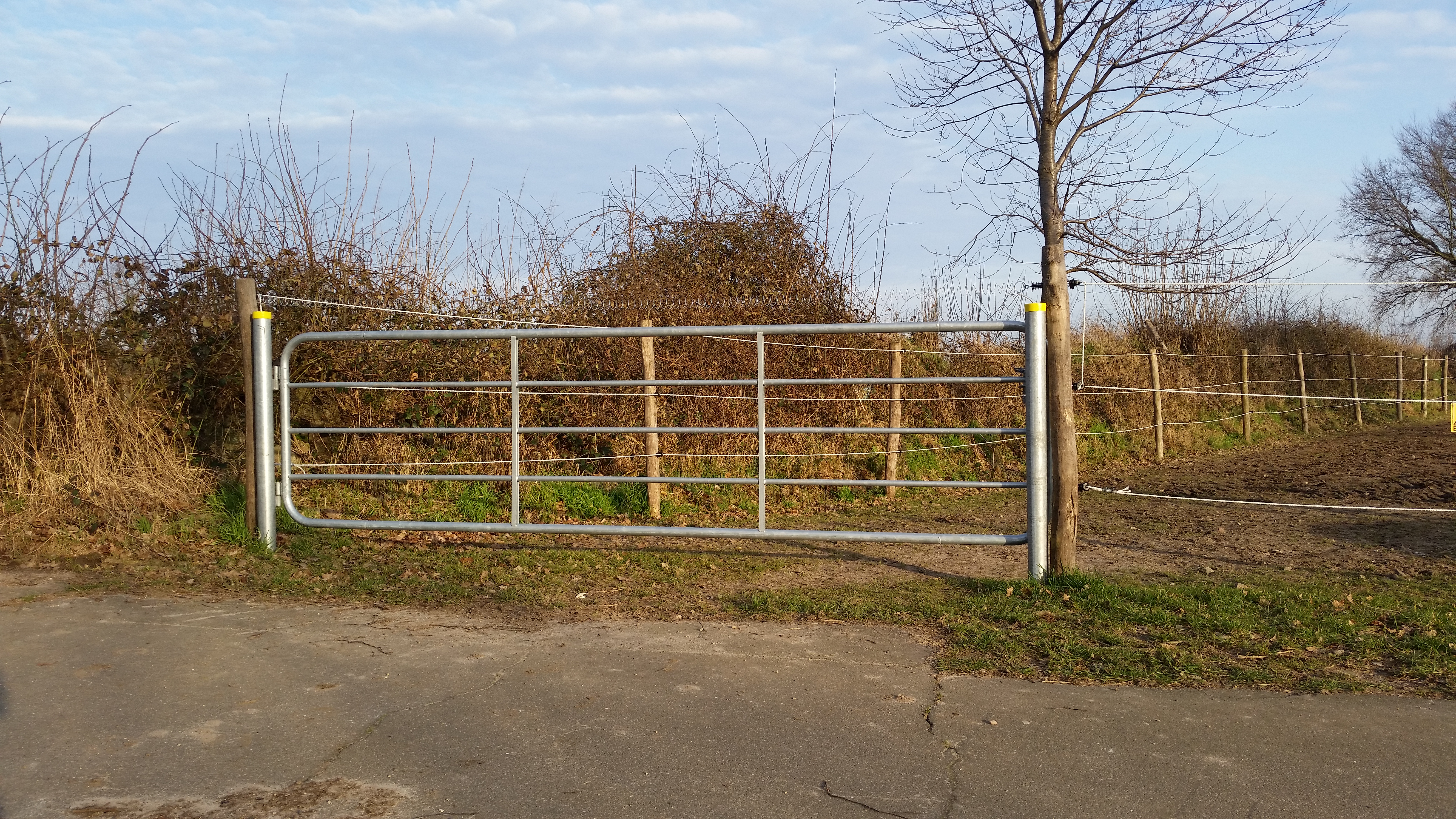 Weidetor mit 3 Innenrohren BMB