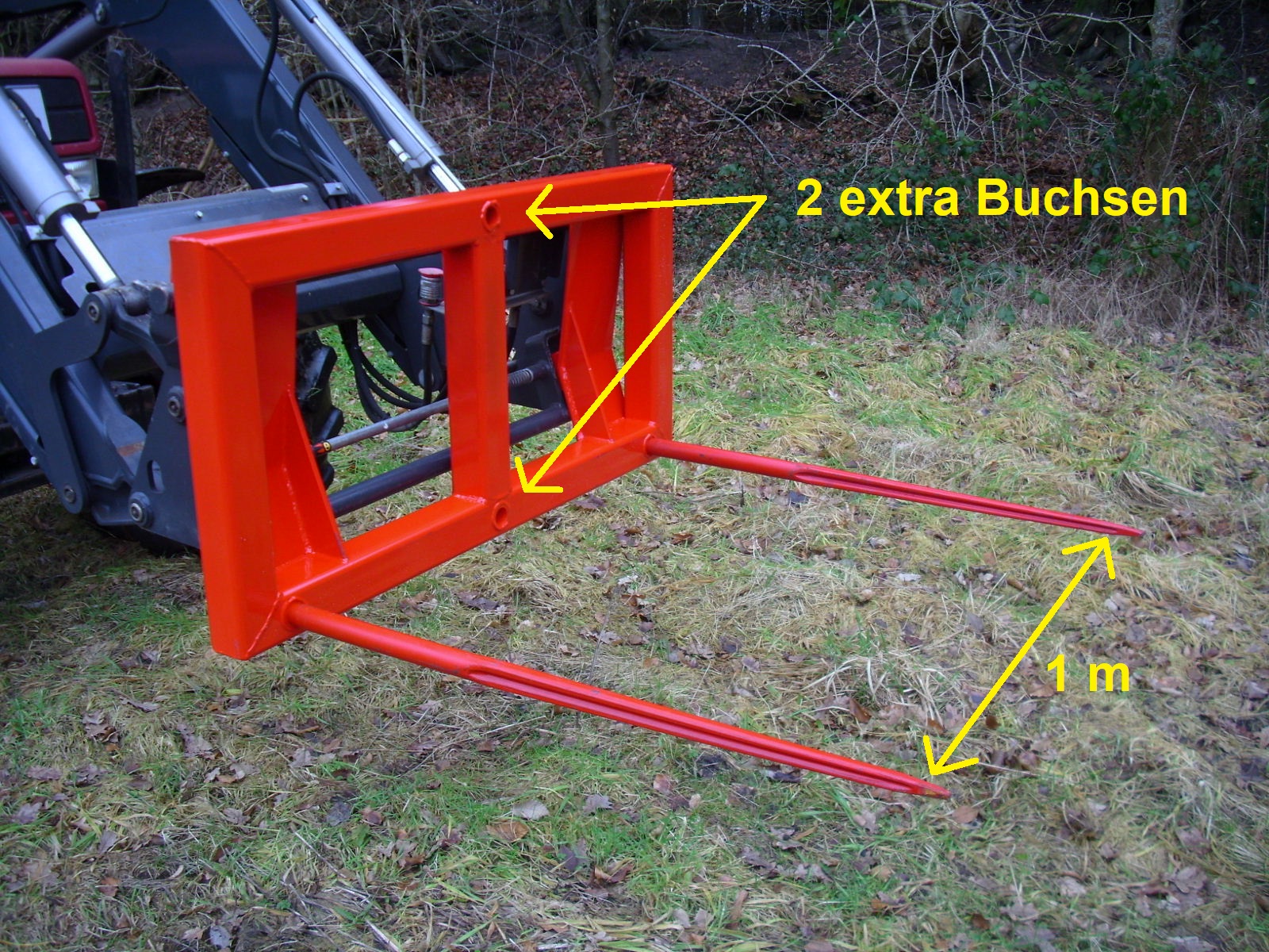Ballenspieß “Euro” 2 Zinken BMB