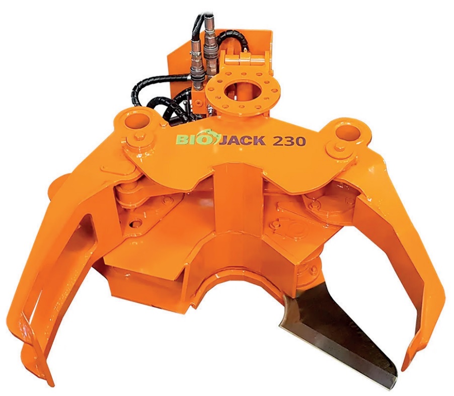 Energieholzgreifer Biojack 230 tilt für Krananbau