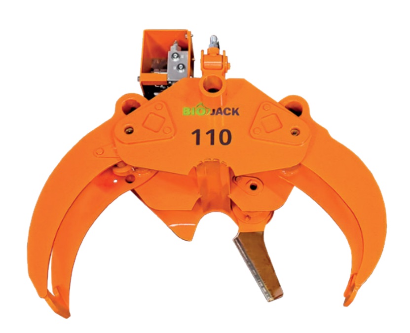 Energieholzgreifer Biojack 110 tilt für Krananbau