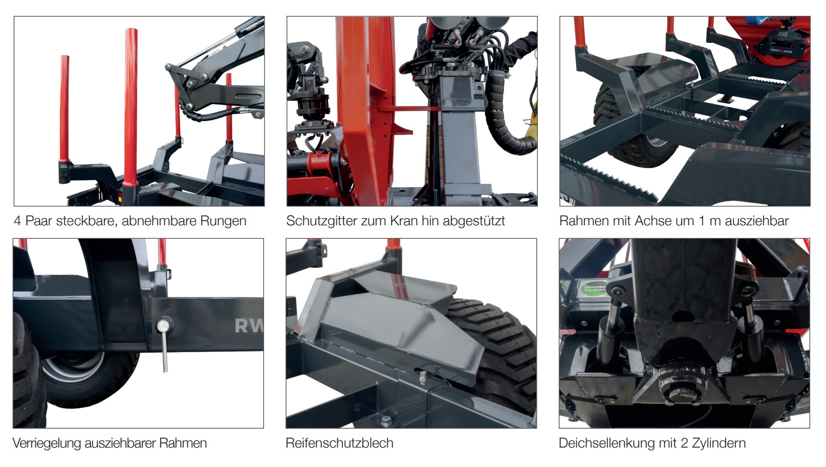 Rückewagen RW 11 farmerLine ohne Kran