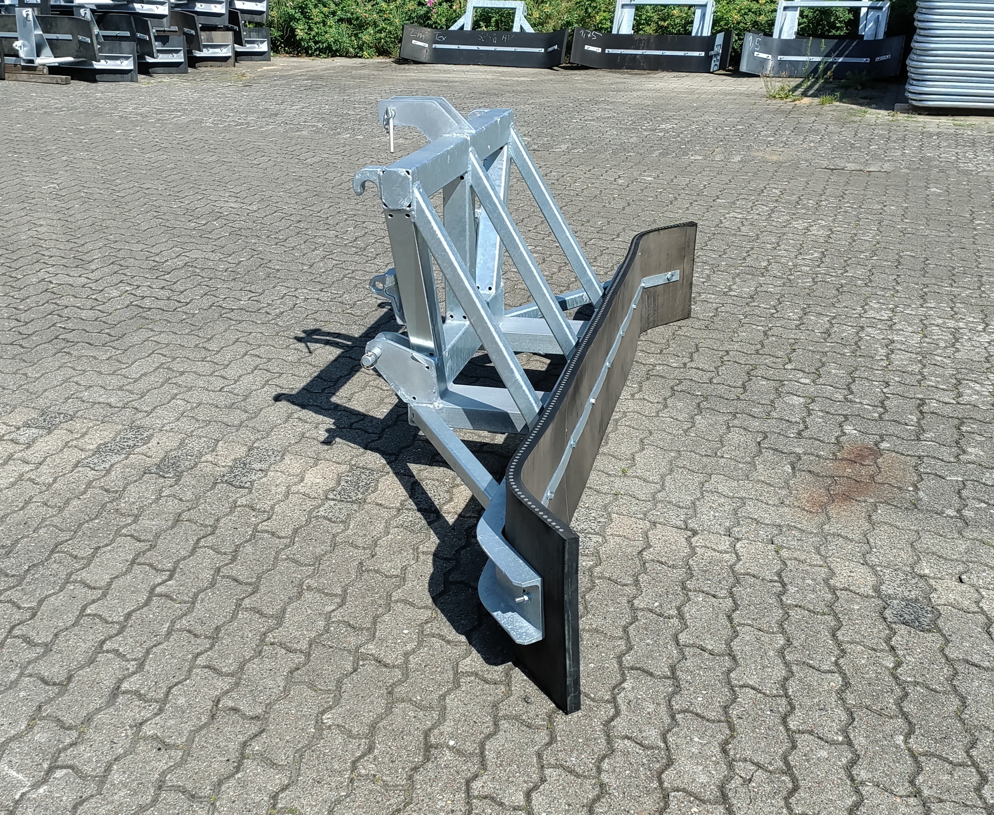 Gummischieber Kombi für EURO Frontlader, Dreipunkt und Stapler BMB