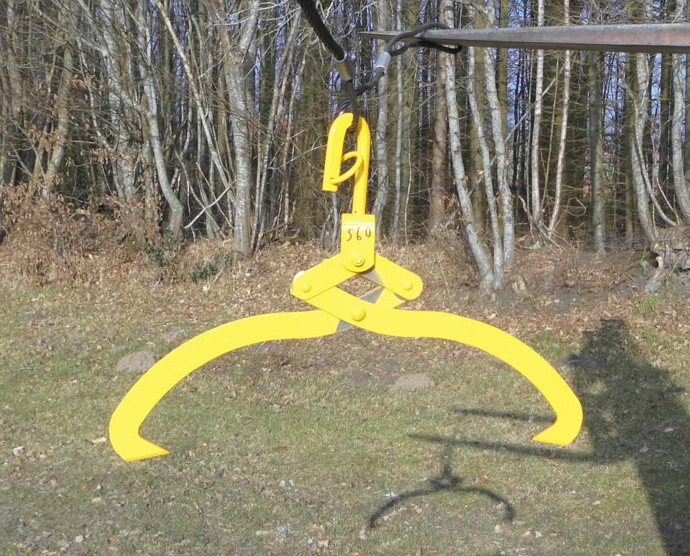 Holzzange 560 gelb