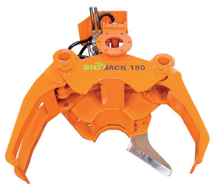 Energieholzgreifer Biojack 180 tilt für Krananbau