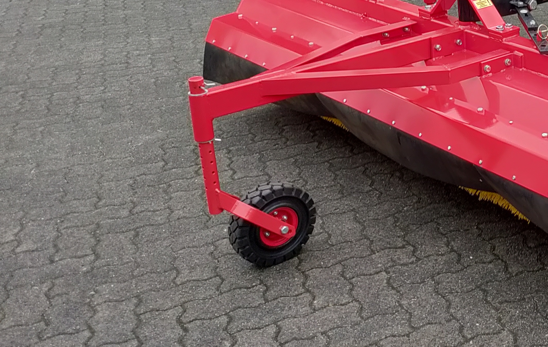3. Stützrad 260x80 für Kehrmaschine BMB