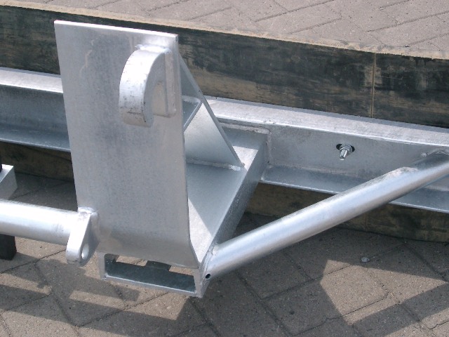 Gummischieber "schwer" für EURO Frontlader und Stapler BMB