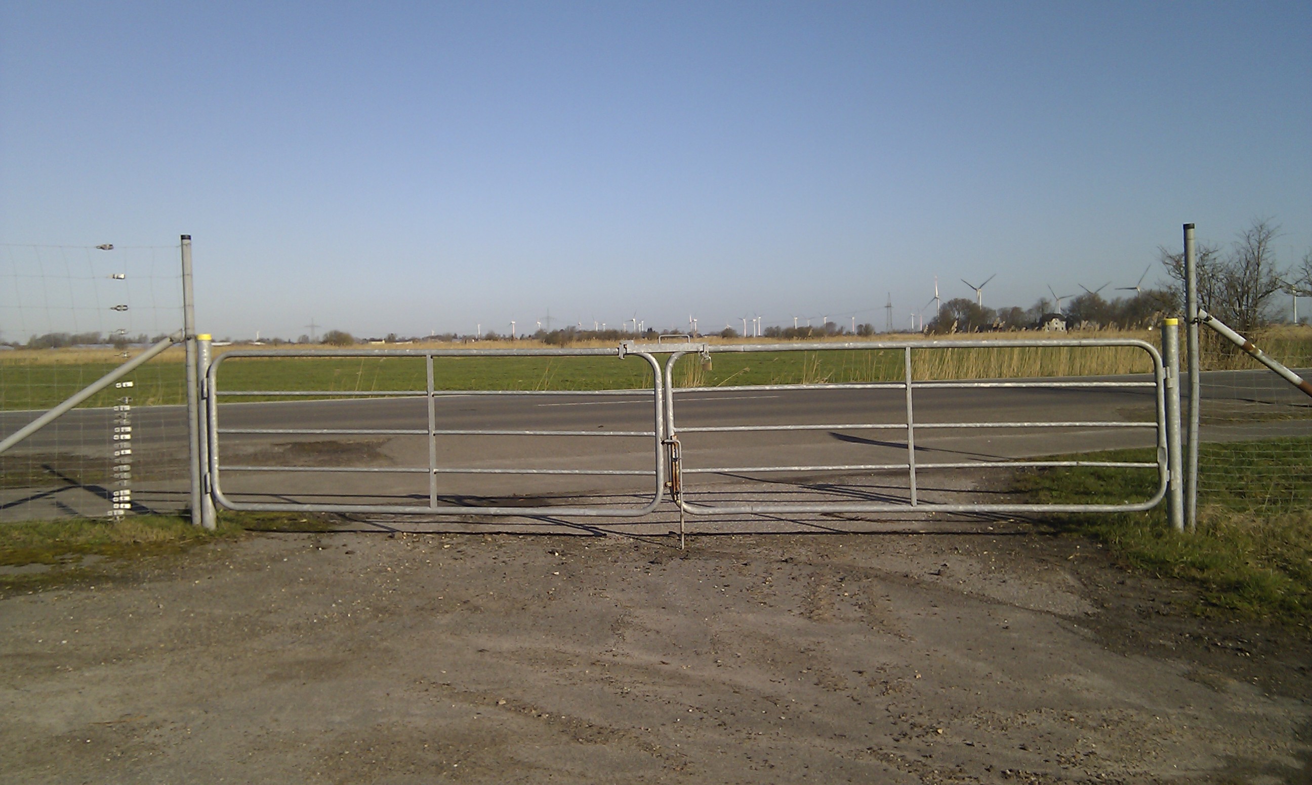 Weidetor mit 3 Innenrohren BMB