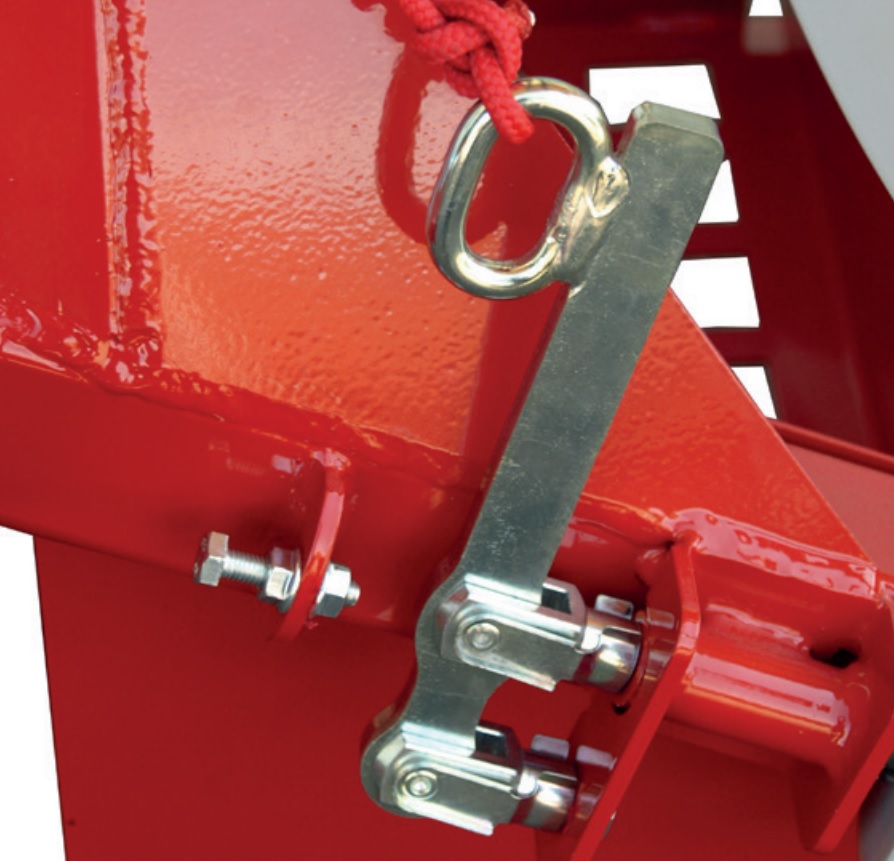 Bündelgerät mit mechanischer Klappung und Dreipunktanbau für 1/2 m³ ecoLine