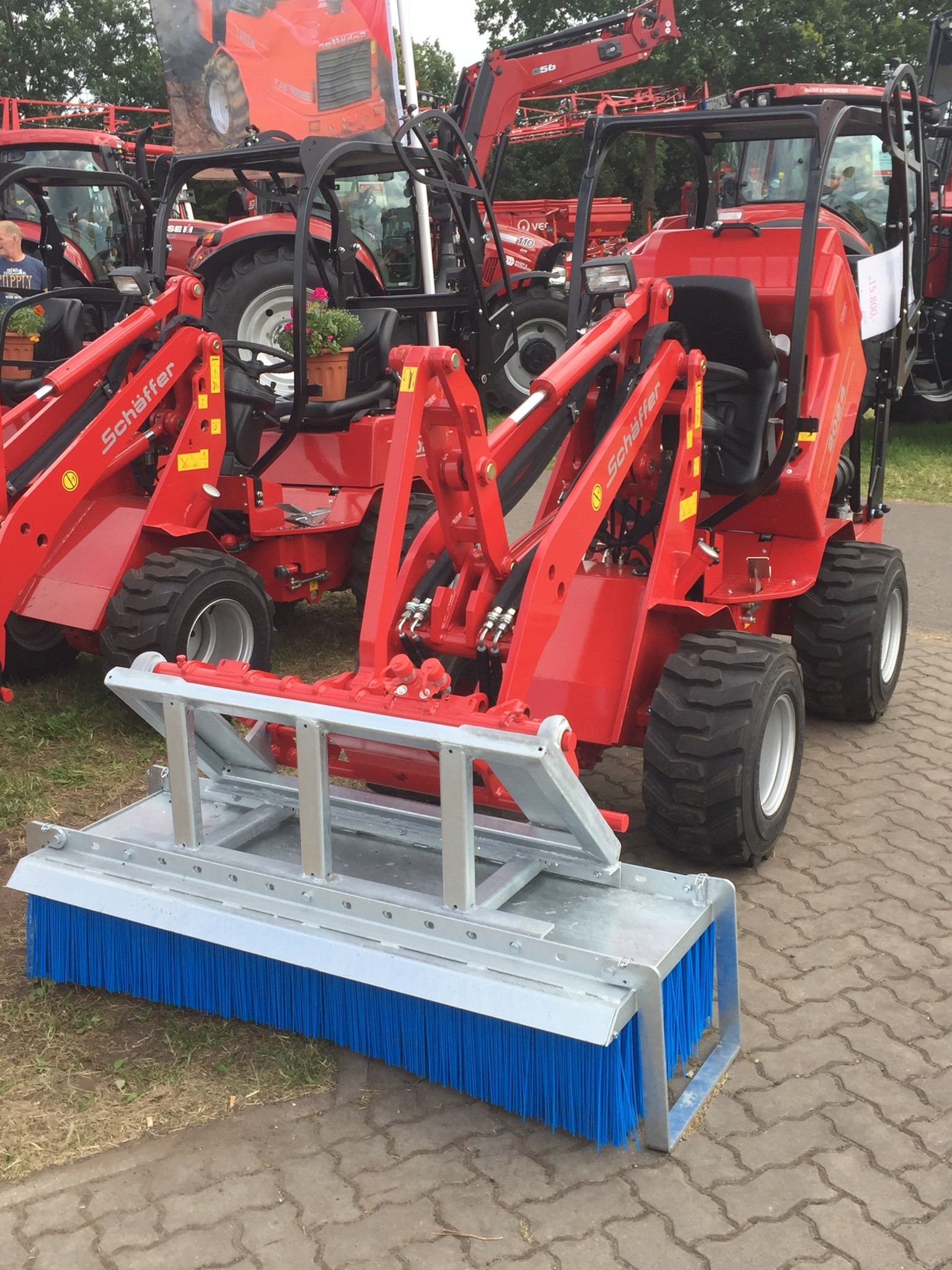 Blockbesen Anbauteil BMB für EURO Hakenaufnahme