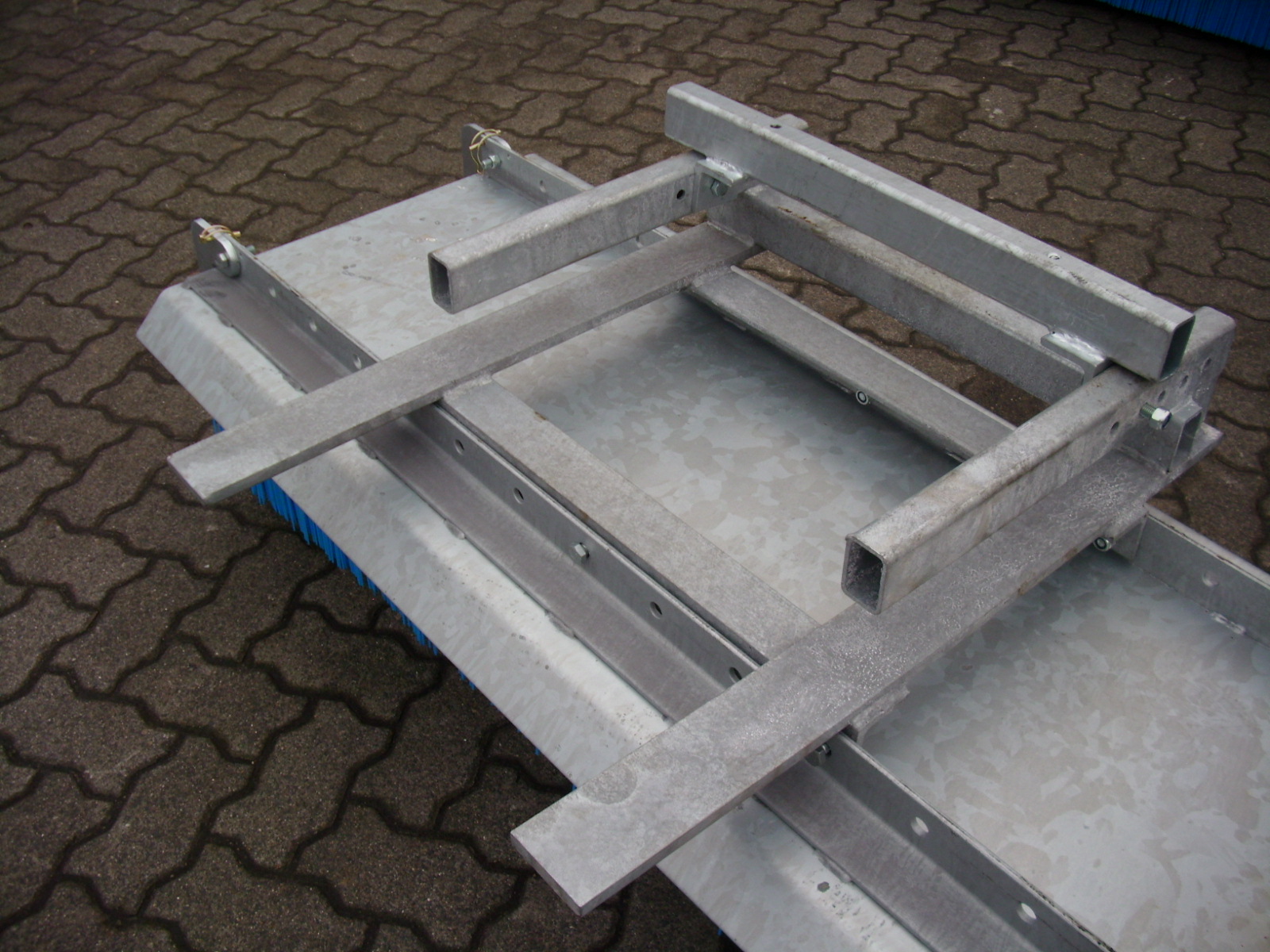 Blockbesen Anbauteil BMB für Greifschaufel "schmal"