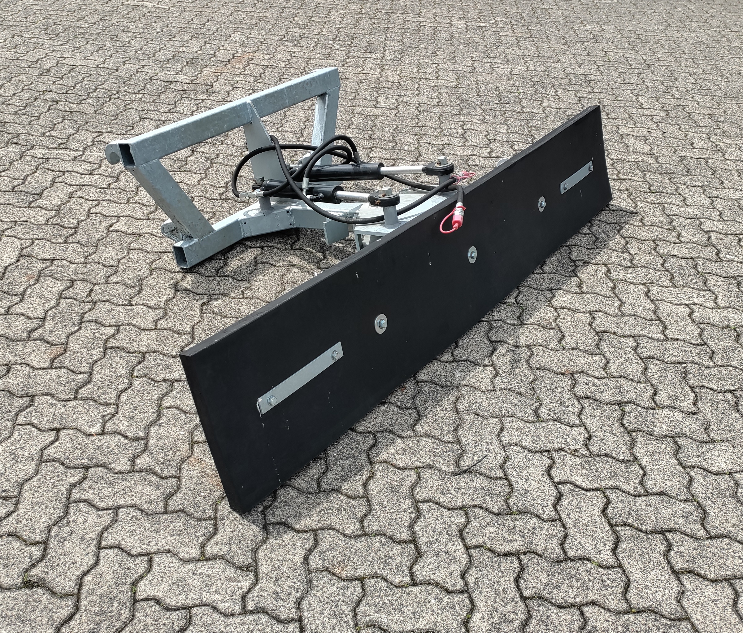 Gummischieber hydraulisch verstellbar Anbau EURO 2,00 m BMB