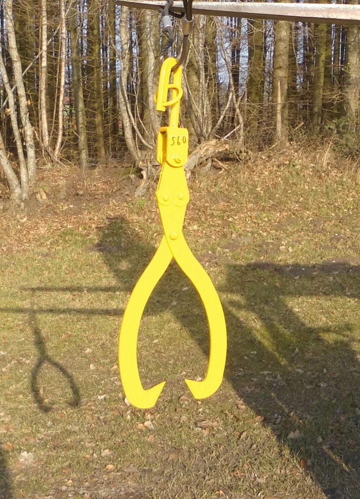Holzzange 560 gelb